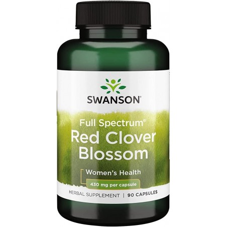 Swanson Red Clover Blossom - 90 capsule (Trifoi Rosu)