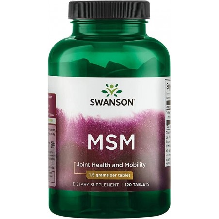 Swanson MSM 1500mg - 120 tablete