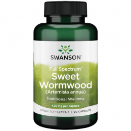 Full Spectrum Wormwood 425mg - 90 capsule (Extract de pelin dulce) BENEFICII EXTRACT DE PELIN DULCE- Complementar in terapiile a