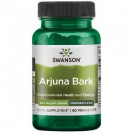 Arjuna 500mg - 60 capsule (ajuta la protejarea inimii impotriva hipertensiunii arteriale cronice) BENEFICII ARJUNA- ajuta la pro