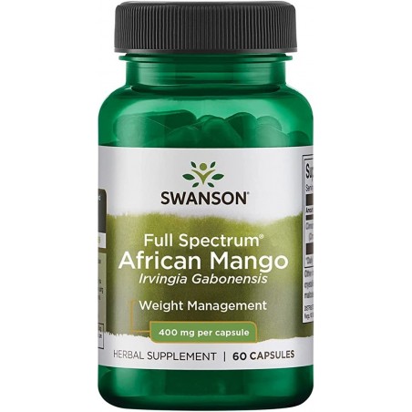 Swanson Full Spectrum African Mango 400mg - 60 capsule