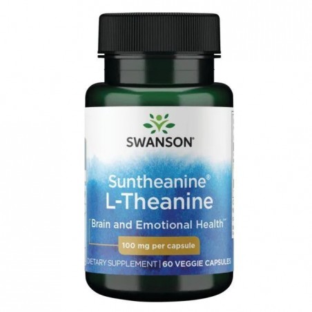 Swanson Suntheanine L-Theanine 100mg - 60 capsule