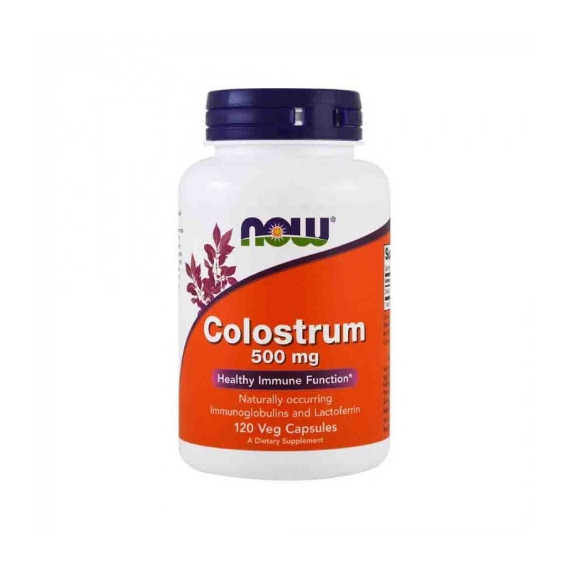 Colostrum 500mg - 120 capsule (Colostrul functioneaza ca un laxativ natural) BENEFICII COLOSTRUM- Anticorpii colostrului proteje