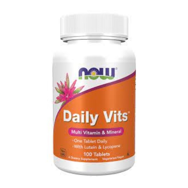 Daily Vits - 100 capsule (Vitamine si minerale zilnice) BENEFICII DAILY VITS- complex de vitamine, minerale si antioxidanti, con