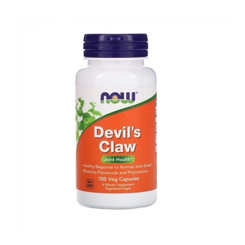 Devil’s Claw - 100 capsule (Gheara Diavolului) (are proprietati antiinflamatorii si analgezice, poate ameliora artrita) Benefici