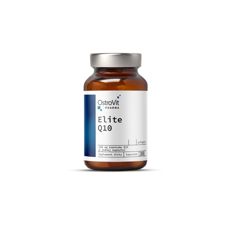 OstroVit Pharma Elite Q10 100 mg, 30 Capsule BENEFICII CoQ10- reduce nivelul de glucoza din sange; sustine metabolismul; favoriz