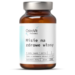 Bears For Healthy Hair 30 jeleuri (pentru par sanatos) OstroVit Pharma Bears For Healthy Hair este un supliment alimentar sub fo