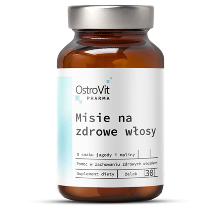 OstroVit Pharma Bears For Healthy Hair 30 jeleuri (pentru par sanatos)