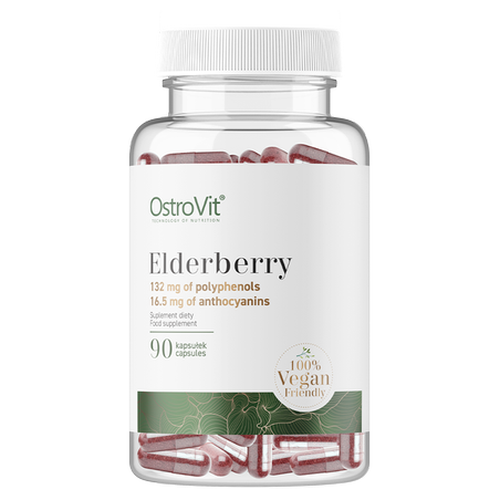 OstroVit Elderberry VEGE 90 capsule (Fructe de soc)