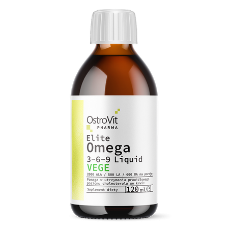 OstroVit Pharma Elite OMEGA 3-6-9 liquid VEGE 120 ml