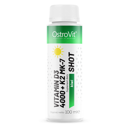 OstroVit Vitamin D3 4000 + K2 MK-7 Shot 100 ml