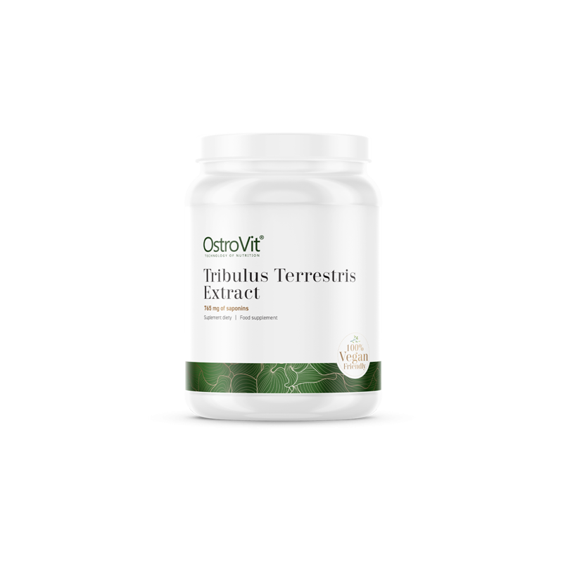 Tribulus Terrestris Extract 100 g (imbunatatirea calitatii vietii sexuale) Proprietati:
Suplimentul alimentar OstroVit Tribulus 