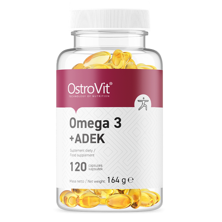 OstroVit Omega 3 + ADEK 120 capsule