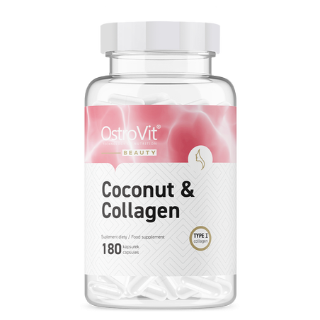 OstroVit Marine Collagen & MCT Oil from coconut, 180 capsule