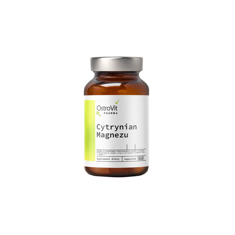 Magnesium citrate, 60 capsule, regleaza tensiunea arteriala, minimizeaza migrenele, amelioreaza depresia Beneficii magneziu citr