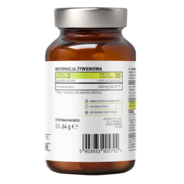 Magnesium citrate, 60 capsule, regleaza tensiunea arteriala, minimizeaza migrenele, amelioreaza depresia Beneficii magneziu citr