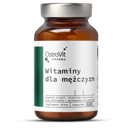Pharma Vitamins For Men 60 capsule (Vitamine pentru barbati), OstroVit