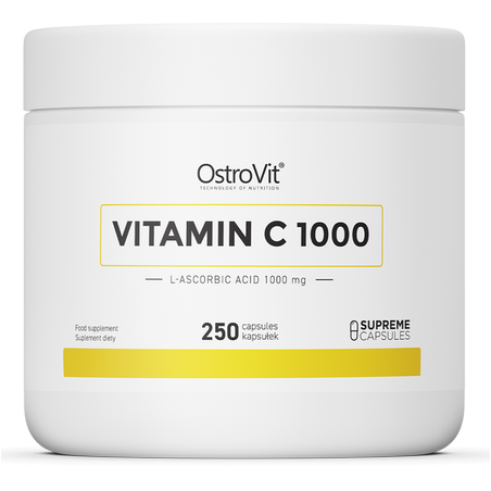 OstroVit Vitamin C 1000 mg, 250 capsule