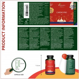 Supliment alimentar Cardio Pro Complex, 90 Capsule, Vegavero SUPORT CARDIOVASCULAR PENTRU PERSOANELE 50+
Cardio Pro este o formu