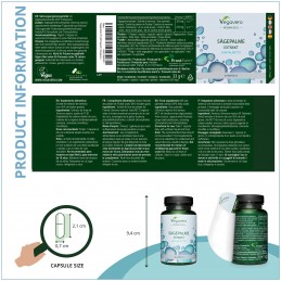 Supliment alimentar Saw Palmetto Extract Oil 300 mg, 60 Capsule, Vegavero Beneficii Saw Palmetto: amelioreaza hiperplazia benign