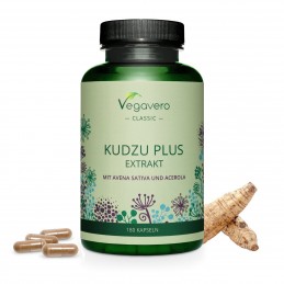 Supliment alimentar Kudzu Plus 180 Capsule, Vegavero Beneficii radacina Kudzu- poate ajuta la ameliorarea leziunilor hepatice, p