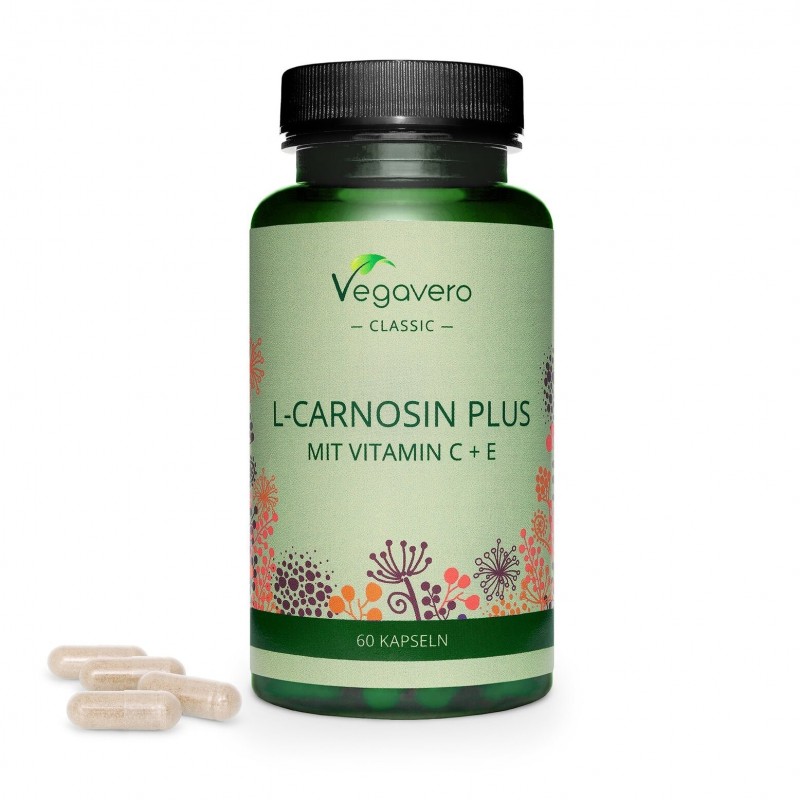 Supliment alimentar L-Carnosine Plus, 90 Capsule, Vegavero DE CE L-CARNOSINA?
L-carnosina este concentrata in tesutul muscular s