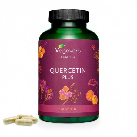 Vegavero Quercetin Plus Complex, 120 Capsule