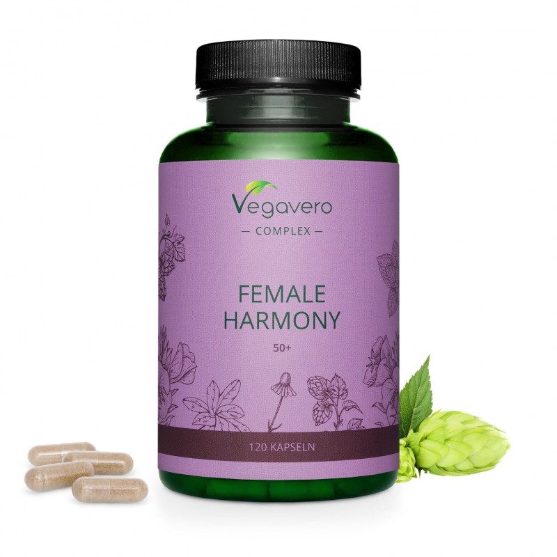 Supliment alimentar Female Harmony 50+ Complex, 120 Capsule (pentru menopauza), Vegavero SUPORT NATURAL PENTRU FEMEI
Mai devreme