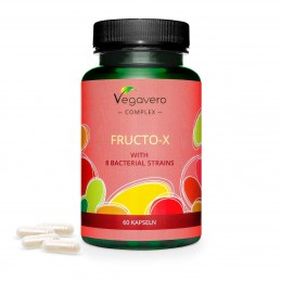 Supliment alimentar Fructo-X Complex, 60 Capsule, Vegavero DEZVOLTAT SPECIAL PENTRU
Persoanele cu intoleranta la fructoza sufera